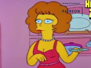 Simpsons porn Homer Fucks Maude flanders
