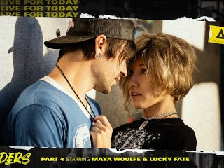 ADULT TIME - GRINDERS: Lucky Fate Stuffs Maya Woulfe's Perfect Pussy With His Big Dick! - PART 4