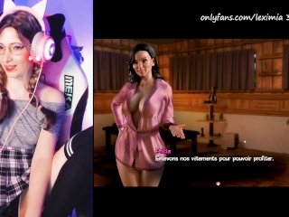 (Part 77) Suite de l'histoire ( porn game lets play FRENCH ) Treasure of nadia
