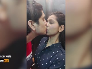 Stranger Girl Kissing Me In The Elevator & Fucked in her Hotel Room