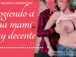 [DEMO] Mama decente caliente y excitada chupa pija y gime  Roleplay Interactivo  Audio Only