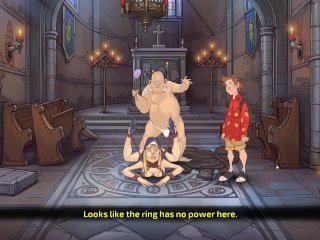 Jerry the Wanker [Hentai game PornPlay] Ep.2 Naughty priest is spanking the demon out of that nun