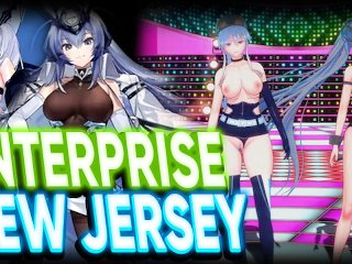 Enterprise x New Jersey - Azur Lane Hentai エロアニメ  Hardcore Boat girls Sex and Porn Rule34 R34 Ship