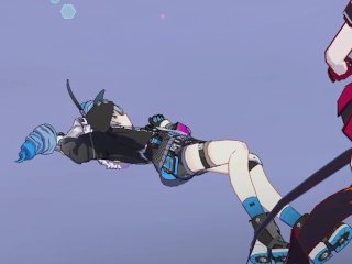Bronya Haxxor Bunny ryona - Chinese 迷城骇兔 良娜 / Japanese ハッカーバニー リョナ