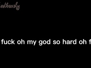 ASRM_ REAL ORGASM_hitchhiker MOANS I'm Cumming!!