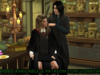 Severely Straight's Potion Class - Gobbywarts//Harry Potter Rule 34//Sims 4