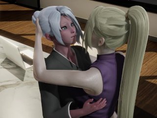 Mabui and Ino Yamanaka at work playing with their bodies