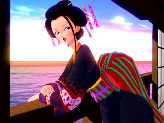 POUDING NICO ROBIN IN WANO 😘 ONE PIECE HENTAI