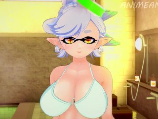 Fucking Marie from Splatoon Until Creampie - Anime Hentai 3d Uncensored