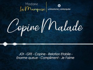 Copine Malade [Audio Porn french Joi GentleFemDom GFE Je t'aime]