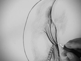 Cute flower drawing Pencil drawing technique female figure drawing 5x speed drawing process