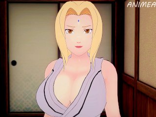Milf Lady Tsunade Rides Naruto Until Fills Her Up with Cum - Anime Hentai 3d Uncensored