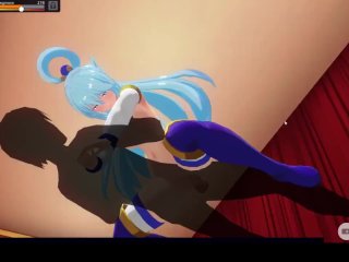 aqua konosuba anal sex