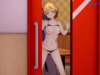 Juri Saijo and I have intense sex in the karaoke room. - THE IDOLM@STER SHINY COLORS Hentai
