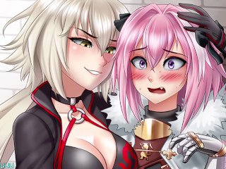 [ASMR] Dommy Mommy Surprises a Cute Femboy  M4F  Strangers to Lovers  Moans  Kissing
