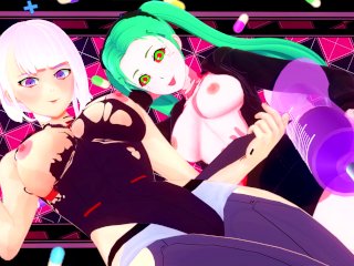 LUCY AND REBECCA WANTS YOUR DICK 😍 CYBERPUNK EDGERUNNERS HENTAI