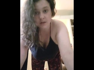 CFNM / POV step niece doing yoga while she dishes out SPH and threatens to tattle
