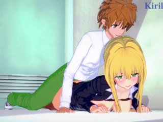 Tearju Lunatique and Rito Yuki have intense sex behind a deserted staircase. - To Love Ru Hentai