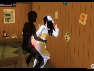 fucked the cook in the restaurant