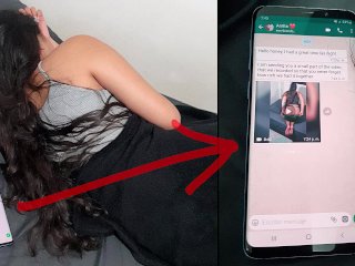 Omg! what did you do! I discovered this video on my girlfriend's cell phone... She's a fucking bitch