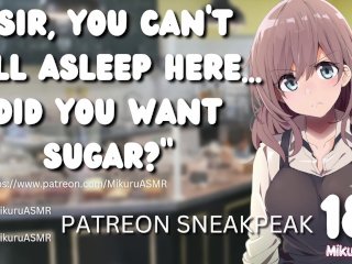 [SPICY] Decaf Dreamer Part One - Succubus Series│FTM│Barista│Flirting│Kissing