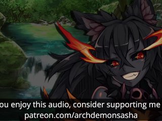 Hellhound Girl Mounts & Breeds With You!