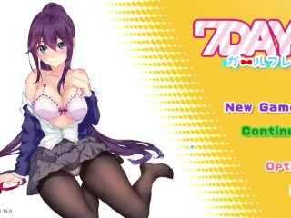 Animehentai game 7 Days: Girlfriend [v1.15] [URAP] 7DaysGF "Old school" part 1
