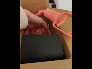 British Lesbian Unboxes Sex Toys and Drinks Tea
