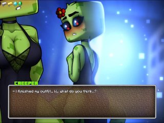 HornyCraft [Parody Hentai game ] Ep.10 minecraft girl loves pat on the head