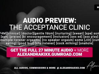 Audio Preview: The Acceptance Clinic - Your First Sexual Experience