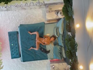 Monika Fox Posing Naked On The Bed