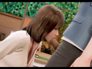Room Girl: 办公室当着同事面干，从椅子一直干到桌上