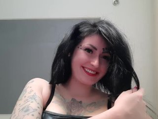 Jerk off instruction. Dominatrix Nika will show you how you should jerk off.