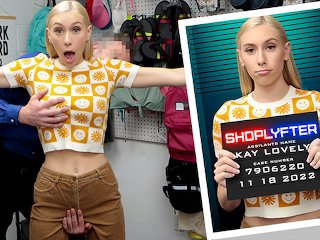 Black Friday Thief Indica Flower Caught Stealing Sex Toys Gets Disciplined By Officer - Shoplyfter