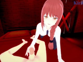 Makima and I have intense sex in a secret room. - Chainsaw Man POV Hentai