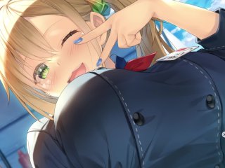 【#03 エロゲー スタディ§ステディ2実況動画】バイト金髪爆乳ギャルJK星彩ちゃん、おっぱい最高すぎる。(巨乳ギャルゲー・恋愛アダルトPCゲーム) Hentai game)