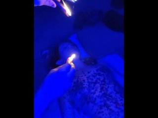 Elf girl wax play AMSR!