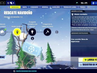 Rescate navideño Fortnite salva al mundo especial de navidad parte 2