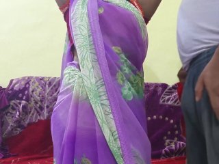 Big Boobs Indian MILF mom got her pussy fucked by old man