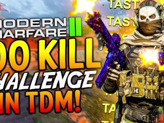 Modern Warfare 2: 1 MAN GETS ALL 100 ELIMINATIONS IN TEAM DEATHMATCH! (MW2 One Man Army Challenge)