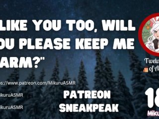[SPICY] Crush confesses under the mistletoe!  FTA  Romantic  Kissing  Pining