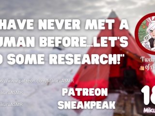 [SPICY] Polar Researcher Meets face fucks with an Elf!?│FTM│First Meeting│Cute│Christmas