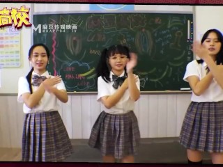 ModelMedia Asia-MDHS-0003-Model Super Sexual Lesson School-Anniversary Celebration-Ji Yan Xi-Lin Yan