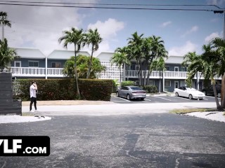 Stepson's Best Friend plows Blaten Lee's milf pussy balls deep and tries to impregnate her
