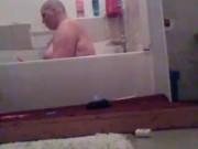 space bathtime tease