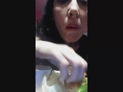 Miss Wagon Vegan Fetish - Crunchy Crunchy Peperoni - Mukbang Asmr Italiano