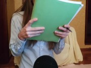Horny census worker gives you a handjob ASMR roleplay