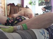 Frangelica Facesitting hairy pussy