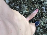 I literary fucking the nature | Massive kink cumshot | Johann Wood
