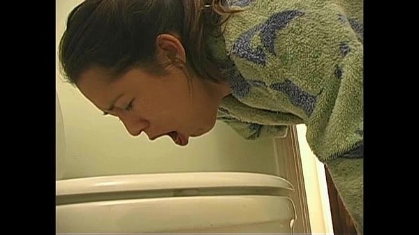 Overeating Girl Puke Vomit Puking Gagging